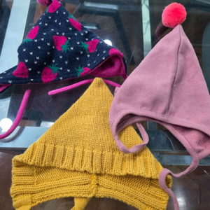 아기모자 여아모자 3개일괄 이미지