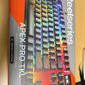 스틸시리즈 Apex Pro TKL gen 3 레피드 트리거 자석축 이미지