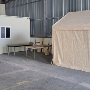 간이 주차 천막 야외 차고지 캐노피 방수 그늘막 조립식 창고 차량용 농막 차양막 이미지