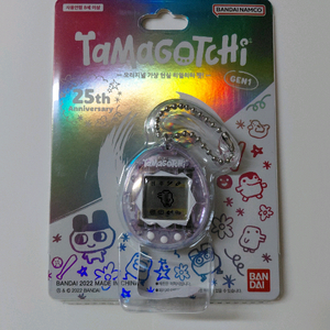 오리지널 다마고치 25 주년 기념 흑다 이미지