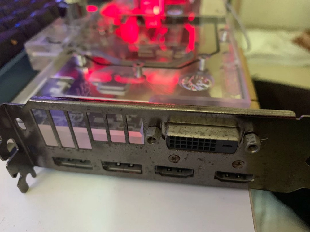 rx480 8기가 그래픽카드 워터블럭포함 이미지