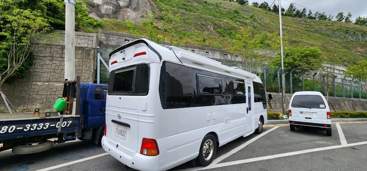 카운티.롱바디.캠핑카 풀옵션 이미지