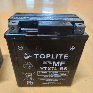 오토바이 배터리 125cc급 무료나눔 이미지