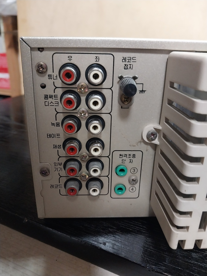 쾨헬 TA-330 포노 있는 앰프/노브 1개 교체 이미지