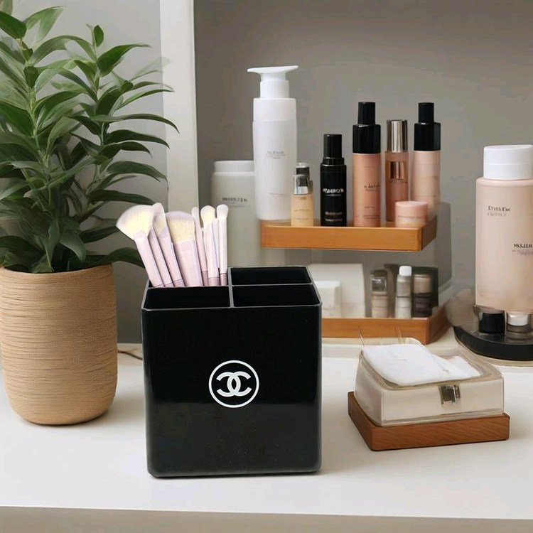 샤넬 로고 화장품 수납함 세트 이미지