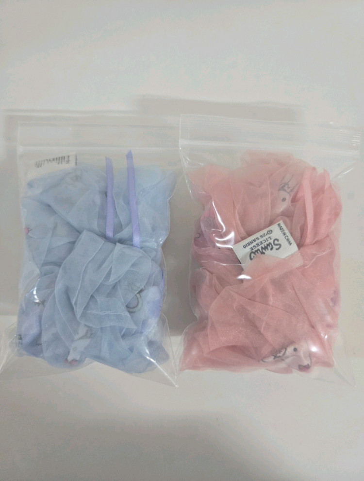 필리밀리 샤이닝 트윙클 챠미키티 에디션 헤어 스크런치 새상품 2종 이미지