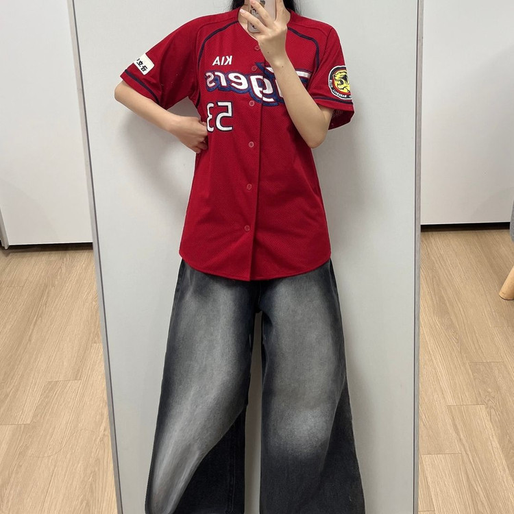 기아타이거즈 이대형 마킹 올드 원정 유니폼 이미지