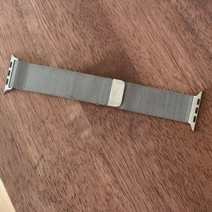 애플워치 정품 밀레니즈 루프 42/44/45/49mm 실버 단품 이미지