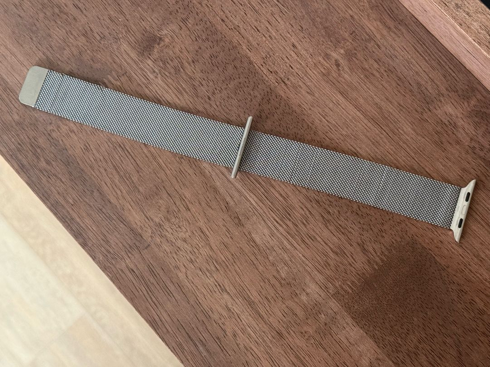 애플워치 정품 밀레니즈 루프 42/44/45/49mm 실버 단품 이미지