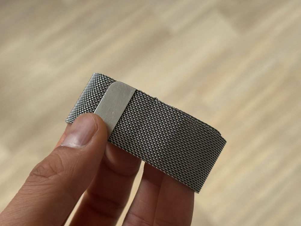 애플워치 정품 밀레니즈 루프 42/44/45/49mm 실버 단품 이미지