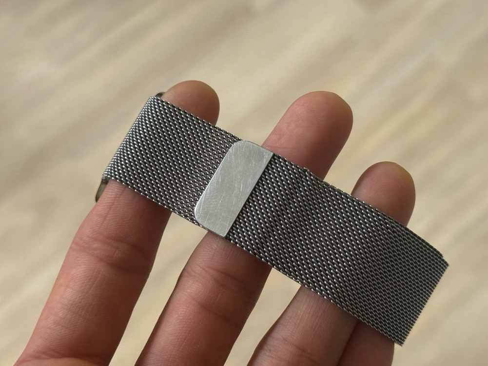 애플워치 정품 밀레니즈 루프 42/44/45/49mm 실버 단품 이미지