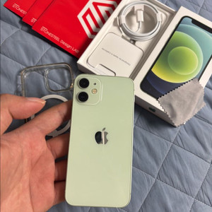 아이폰12미니 그린 128기가 풀구성 S급 이미지