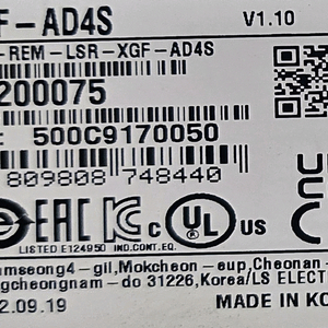 LS산전 XGF-AD4S PLC판매 이미지