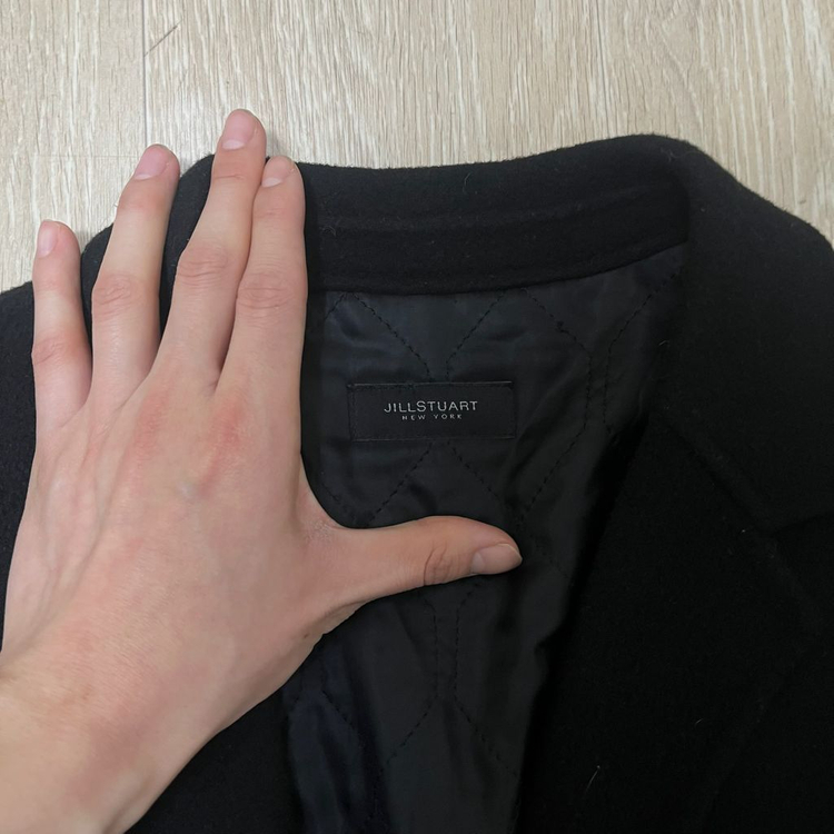 질스튜어트 뉴욕 남성 캐시미어 싱글 코트 M/95 이미지