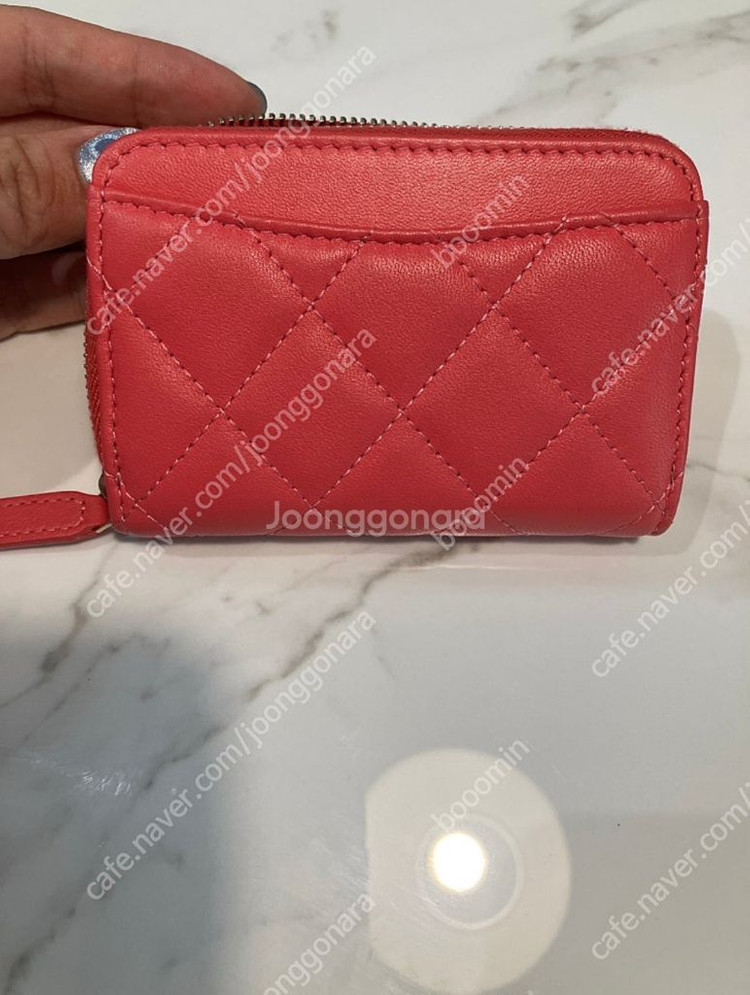 샤넬 클래식 지퍼돌이 카드지갑 이미지