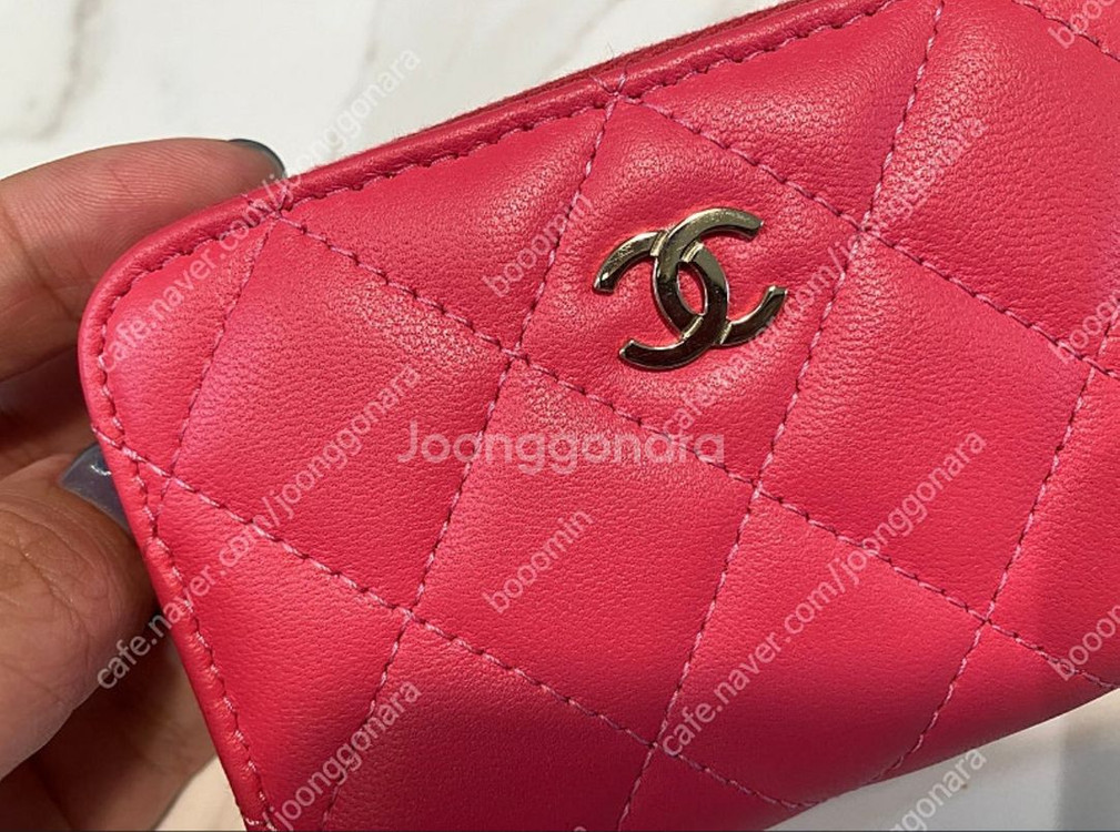 샤넬 클래식 지퍼돌이 카드지갑 이미지