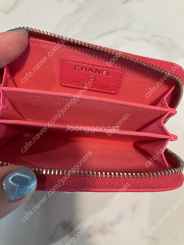 샤넬 클래식 지퍼돌이 카드지갑 이미지