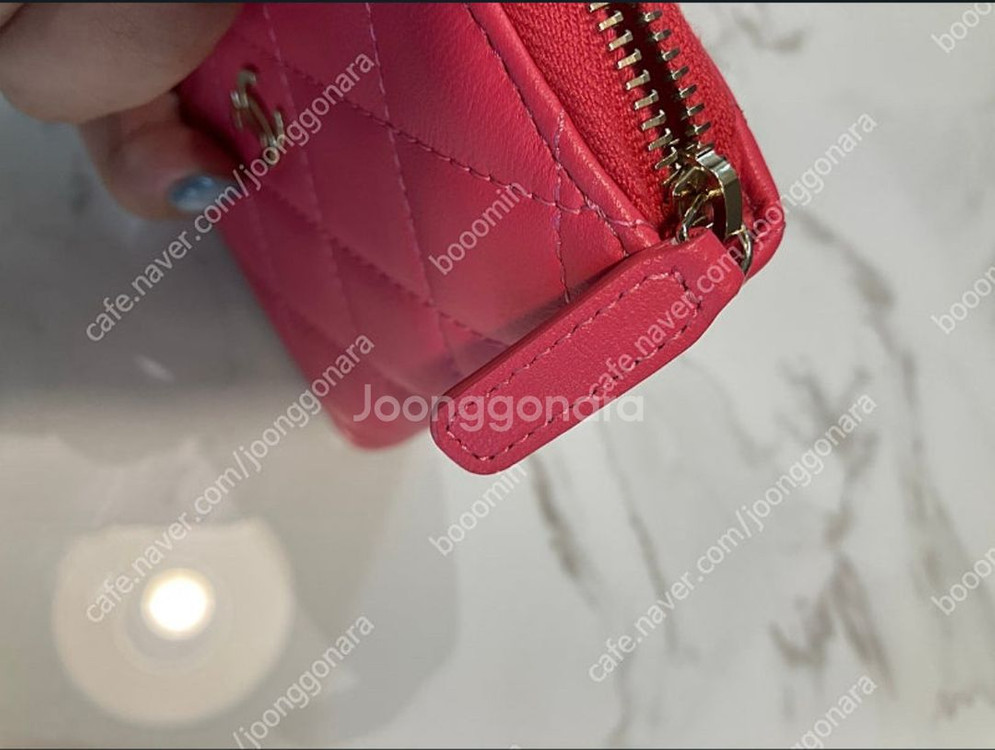 샤넬 클래식 지퍼돌이 카드지갑 이미지