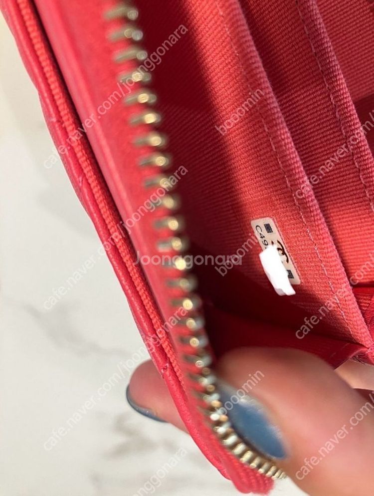 샤넬 클래식 지퍼돌이 카드지갑 이미지