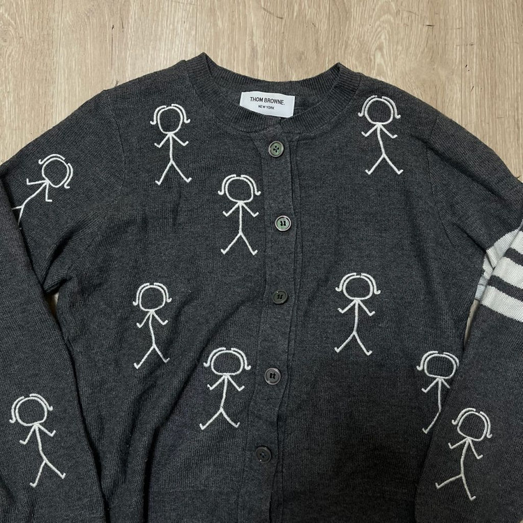 톰브라운 여성 시그니처 라인 니트 가디건 44-55 이미지