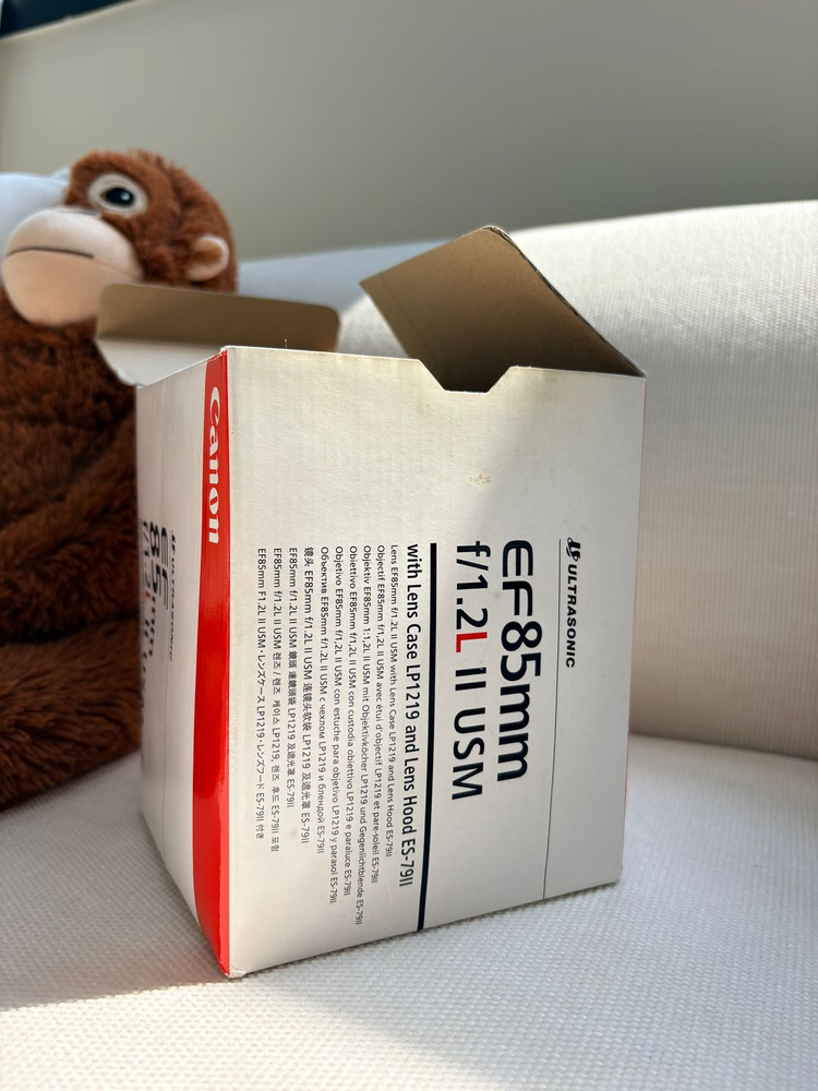 캐논 85.2 EF렌즈 (만투) + RF어댑터 이미지