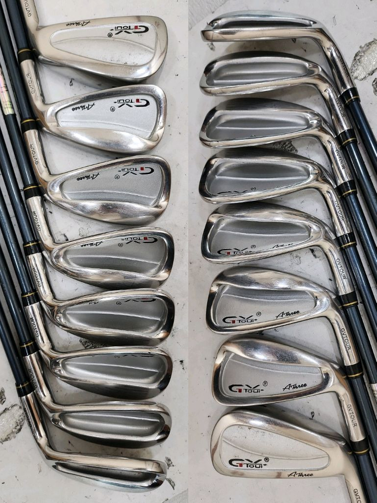 17만 GV투어 아이언 드라이버 등 여성용 중고골프채 풀세트 이미지