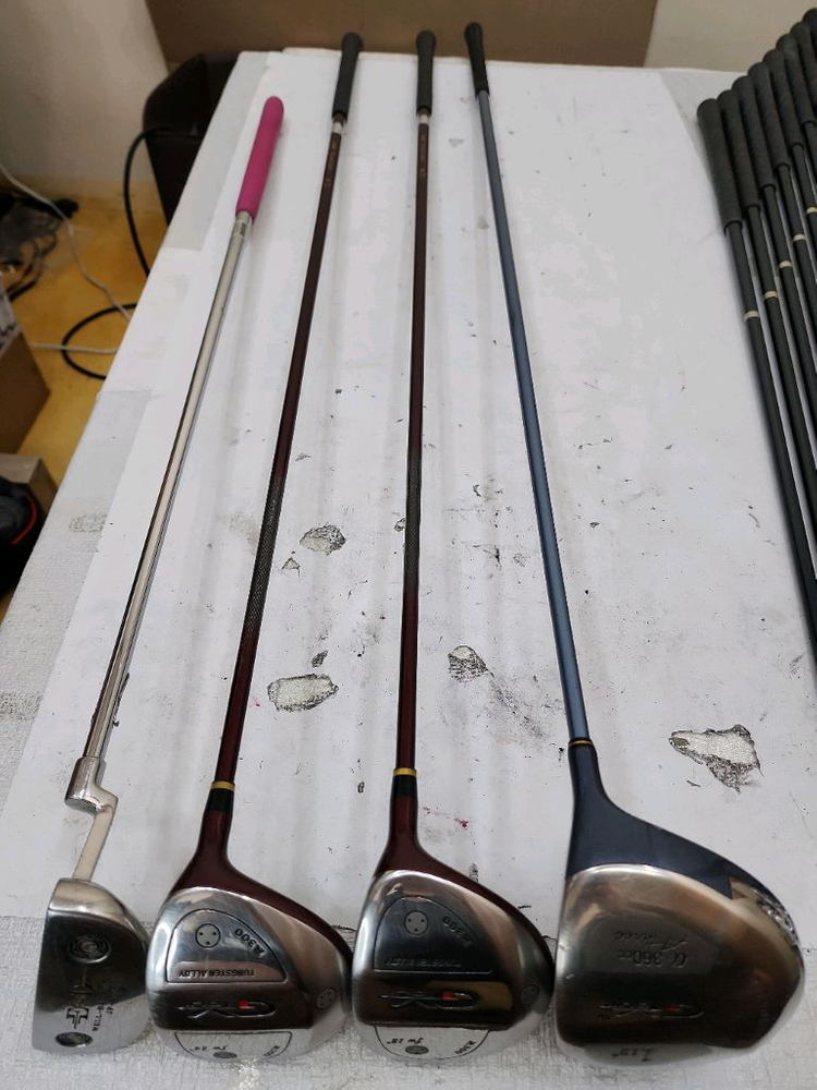 17만 GV투어 아이언 드라이버 등 여성용 중고골프채 풀세트 이미지