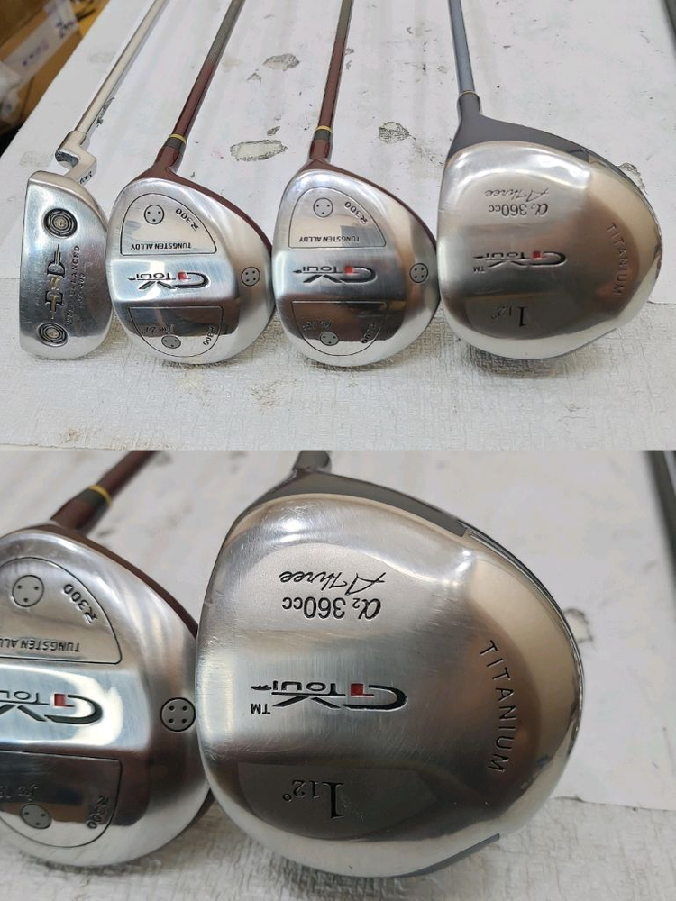 17만 GV투어 아이언 드라이버 등 여성용 중고골프채 풀세트 이미지