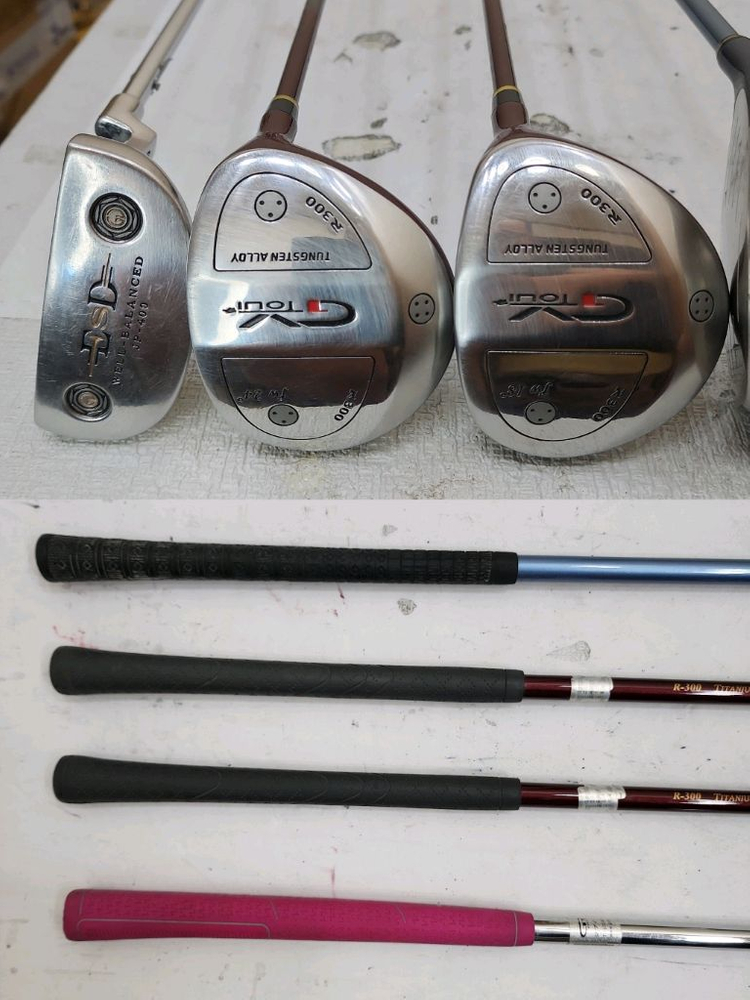 17만 GV투어 아이언 드라이버 등 여성용 중고골프채 풀세트 이미지