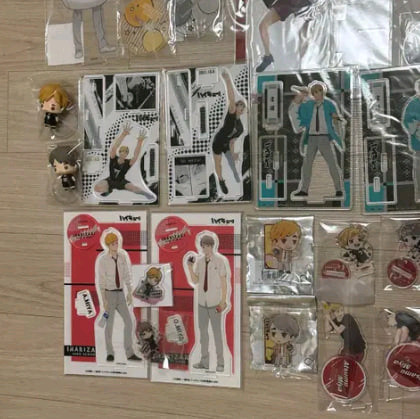 하이큐 미야 굿즈 일괄 아츠무 오사무 아크릴스탠드 태피스트리 이미지