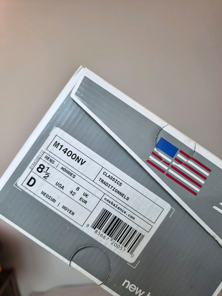 메이드인usa 뉴발란스 1400 네이비 265 이미지