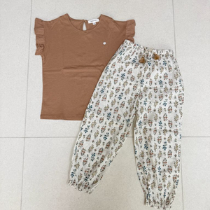 미착용) 슈슈앤크라 상하세트 바람막이 6세 이미지