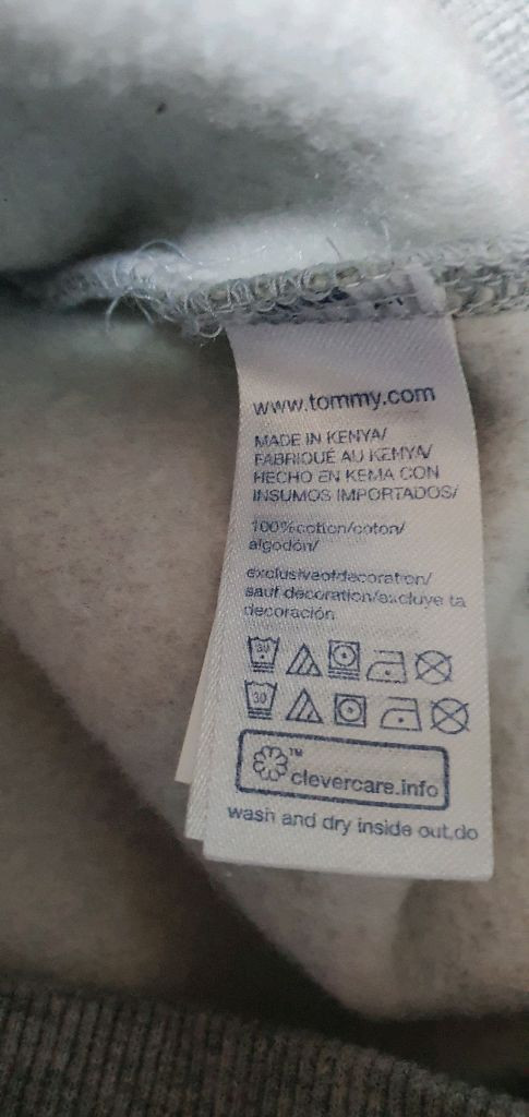 남.M) 타미힐피거 남성 긴팔 맨투맨 (기모) 여성가능 / 토미힐피거 티셔츠 사무 트레이닝 보온 이미지