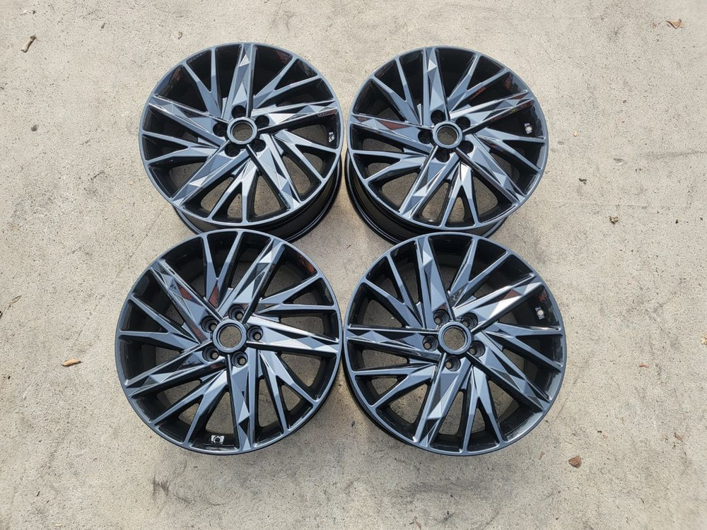 더뉴 그랜져IG 캘리그라피 19인치 순정휠 블랙휠 팝니다 이미지