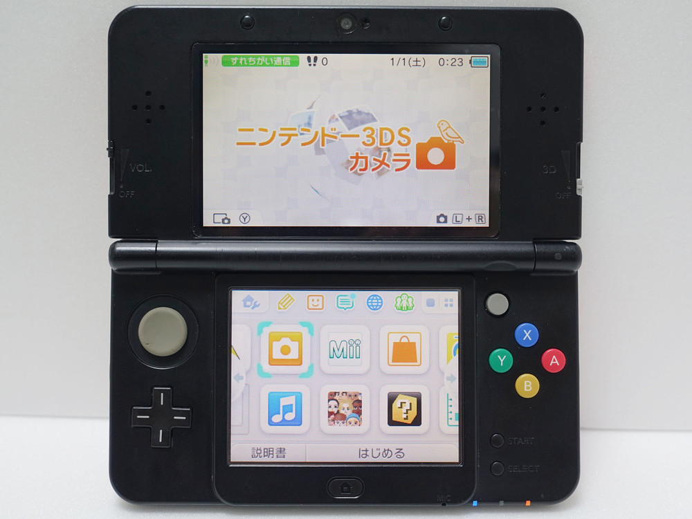 뉴작다수 3ds 블랙 일본판 이미지