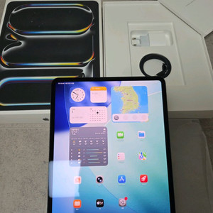 아이패드프로13 m5 256 와이파이 스블 최상급(배터리 100) 이미지