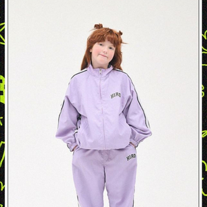 히로 라셀 윈드브레이커 상하세트+반바지 이미지