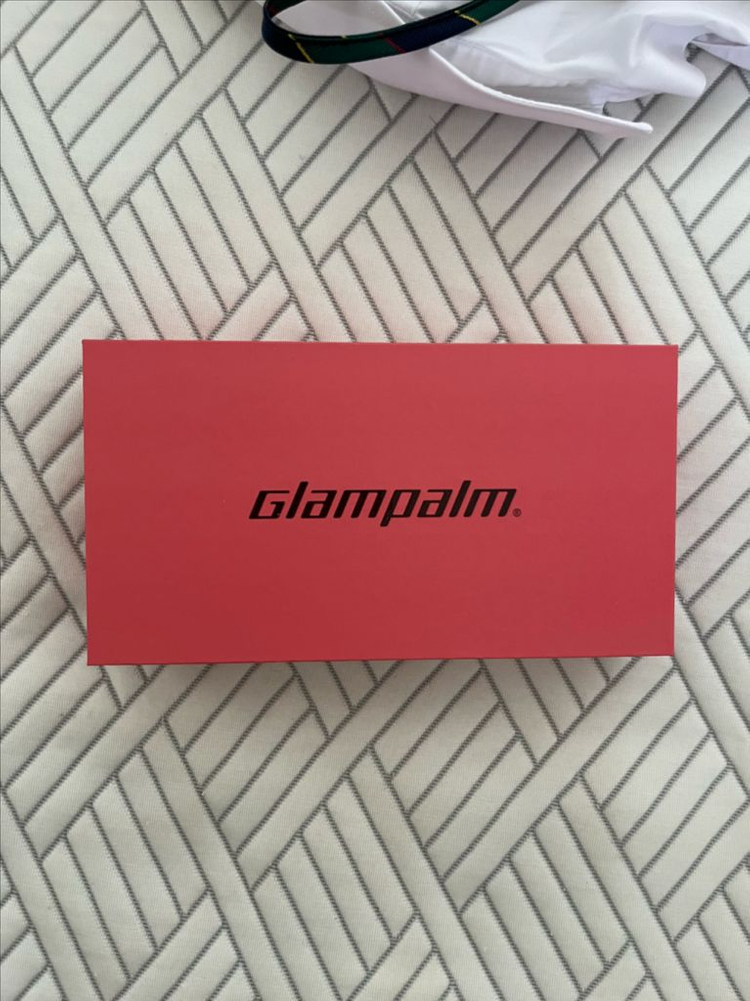 글램팜 미니 고데기 GP103CV 핑크색 새상품 이미지