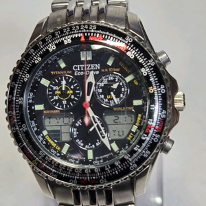 빈티지 시티즌 프로마스터 스카이호크 항공시계 이미지