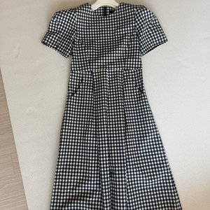 ORR 오르 킹엄체크원피스 드라이볼륨원피스 Xs 이미지