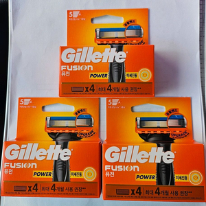 질레트 퓨전파워면도날 12입 이미지
