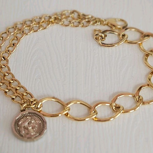 14k팔찌 코인팔찌 체인팔찌 이미지