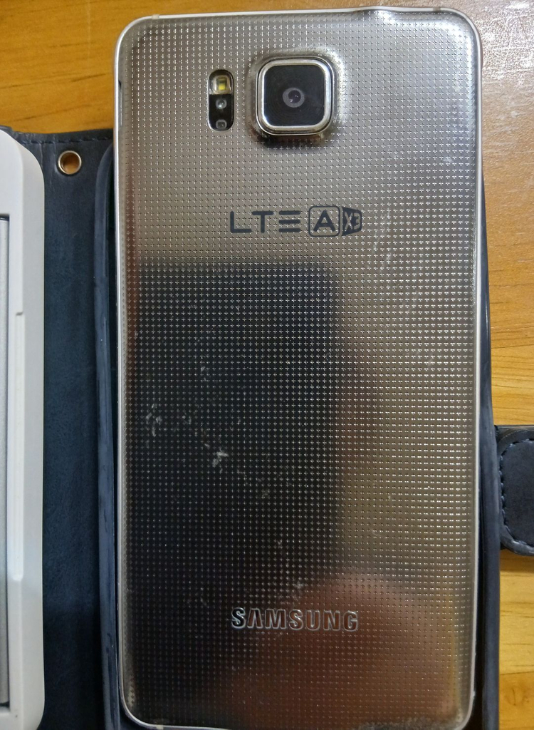 갤럭시 알파 휴대폰 + 배터리케이스 세트(효도폰, 수험생폰)스마트폰 실버 16GB 이미지