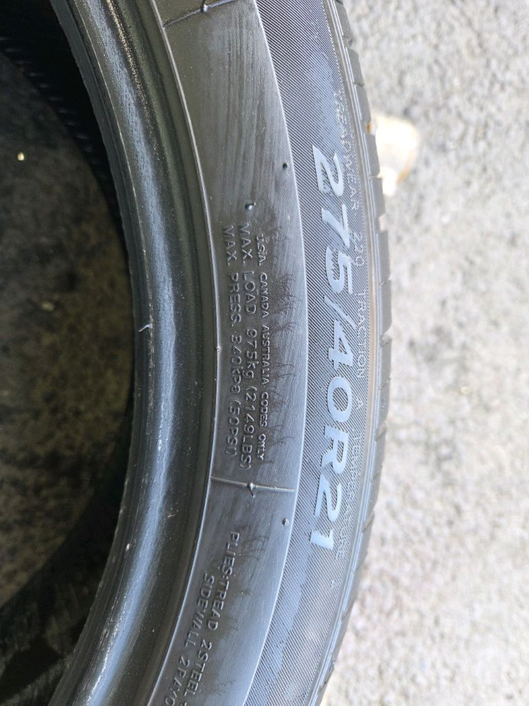 한국타이어 에보3 275 40 21판매 이미지