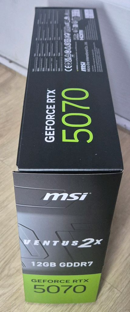 MSI RTX5070빈상자 이미지