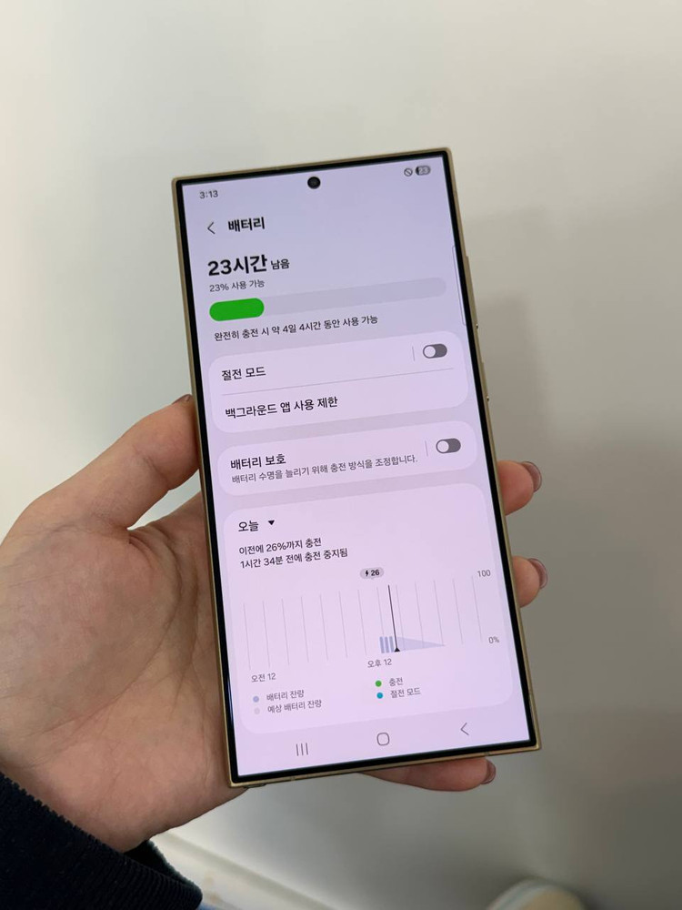 S급)갤럭시S24울트라 옐로우 512GB Y1691 이미지
