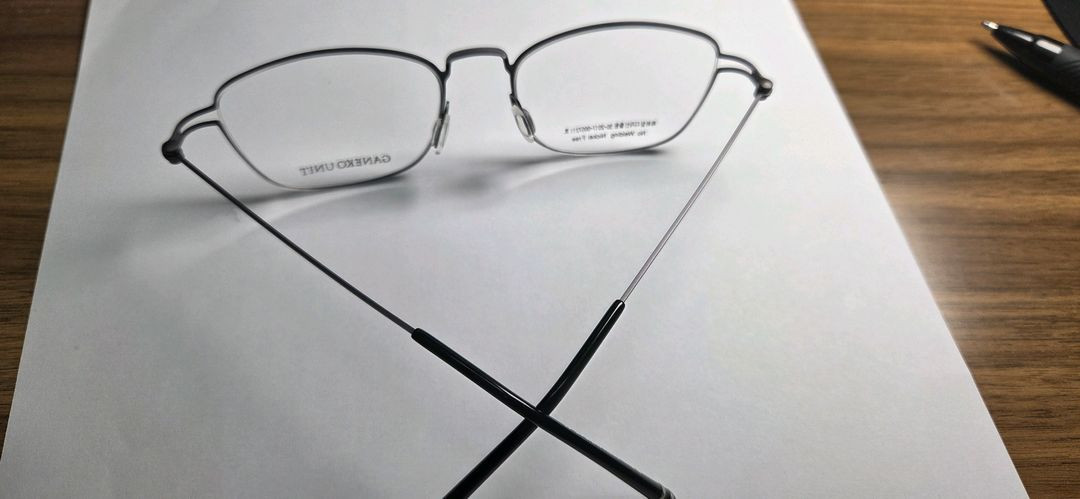 새것)안경테(가네코 유닛 /정가 23만원/깃털테/선글라스 젠틀몬스터x) 이미지