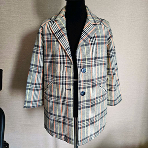 자라 걸스 여아 유아 아동 자켓 체크 코트 130 사이즈 9사이즈 반팔 긴팔 셔츠 남방 티셔츠 바지 팬츠 치마 이미지