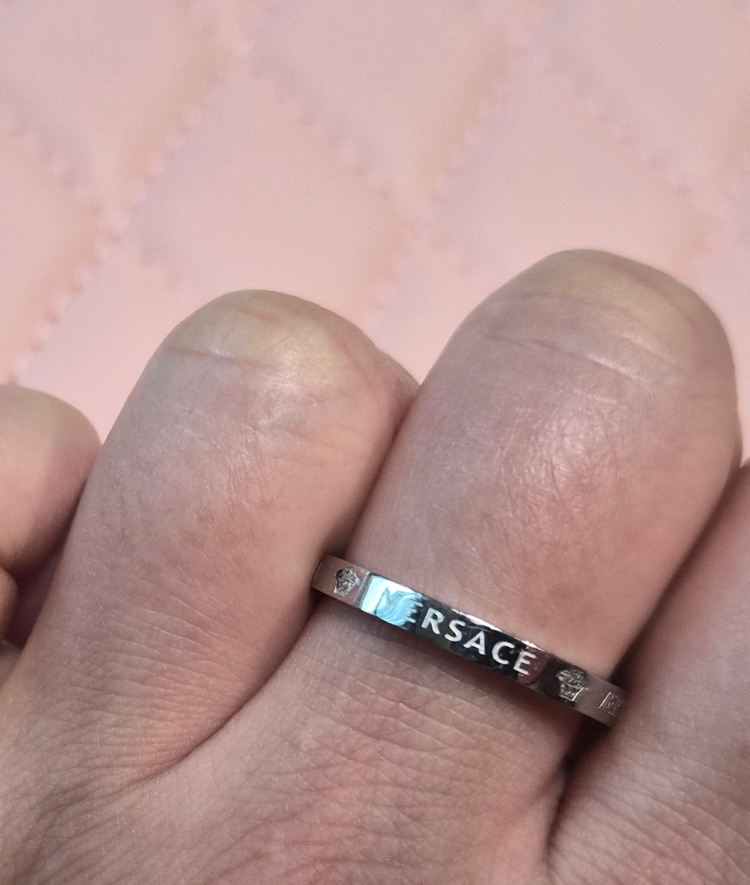 반지 실반지 링 얇은반지 써지컬 7호 8호 로골 실버 (중고) 이미지