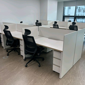 데스커책상(1400*700)+3단슬림서랍 SET 대량판매 이미지